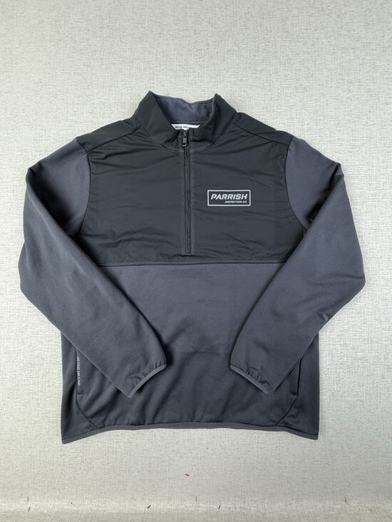 Peter Millar Other - Peter Millar Vail Half Zip Pullover Men’s L Gray Parrish Inspection Co NWT